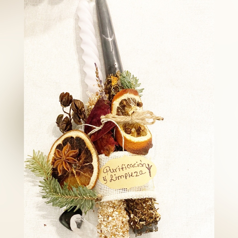 Protection & Purification Ritual candle set handmade - Picture 8 of 17